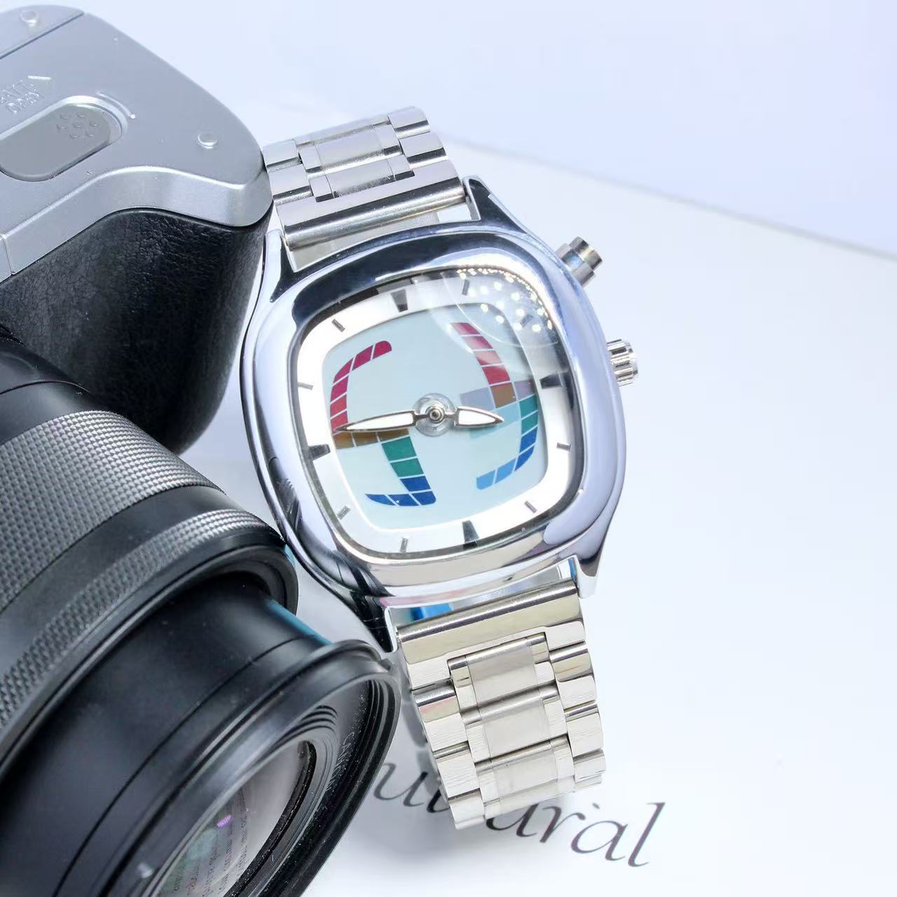 Vintage Collectible Watches - ساعة يد رجالية بتصميم كلاسيكي من