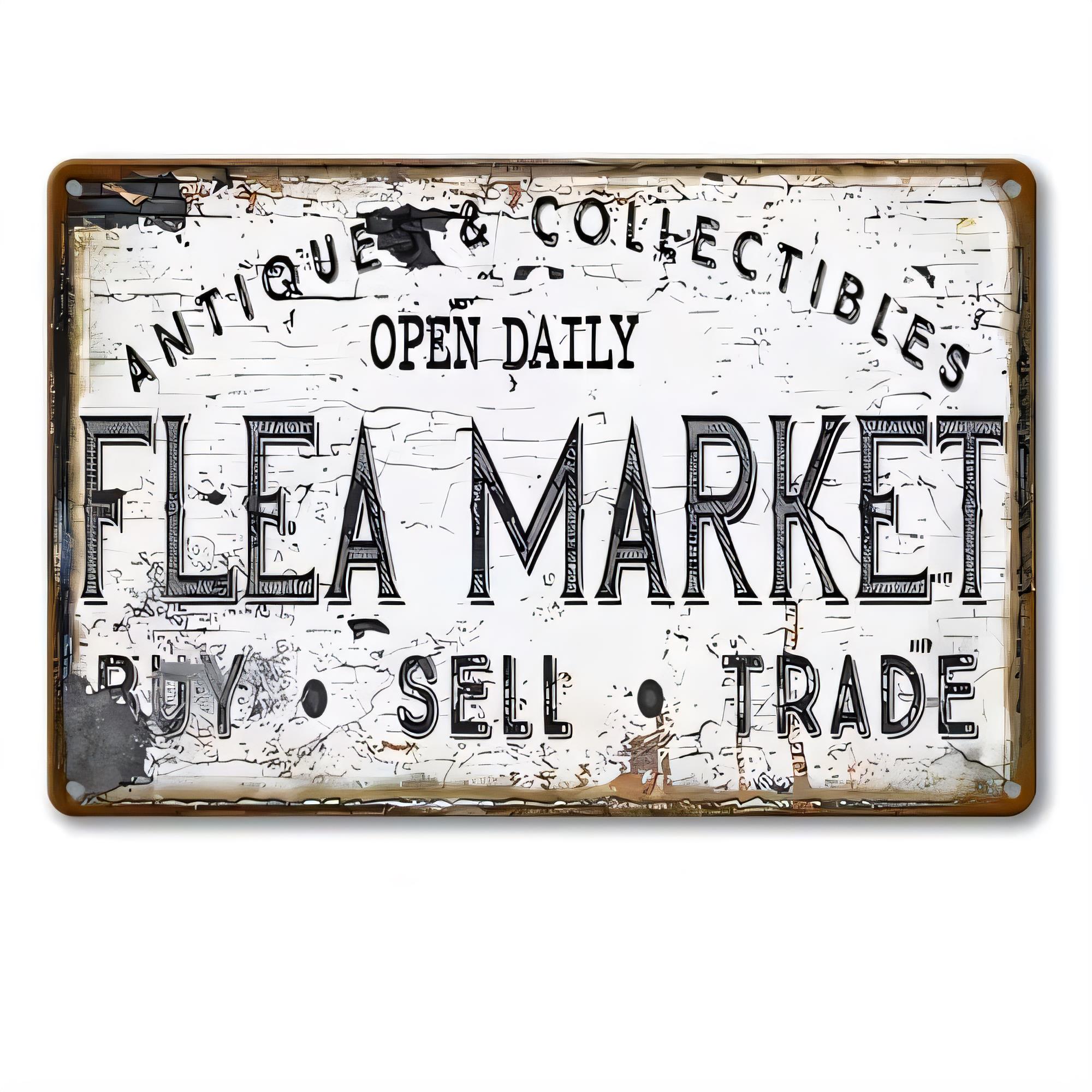 Vintage Collectible Tins - لافتة معدنية عتيقة، تحف قابلة للتجميع،