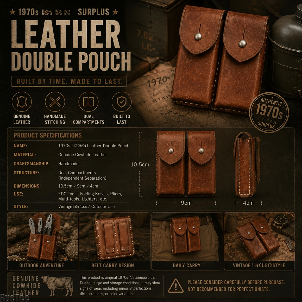 Vintage Collectible Knife - حافظة أدوات يدوية الصنع بتصميم عتيق