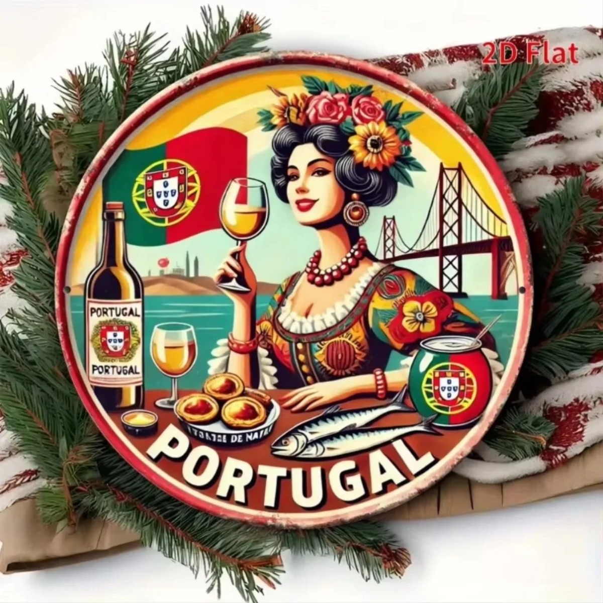 مجموعة لافتات معدنية مستديرة ع - مراجعة Vintage Collectible Tins وسعره