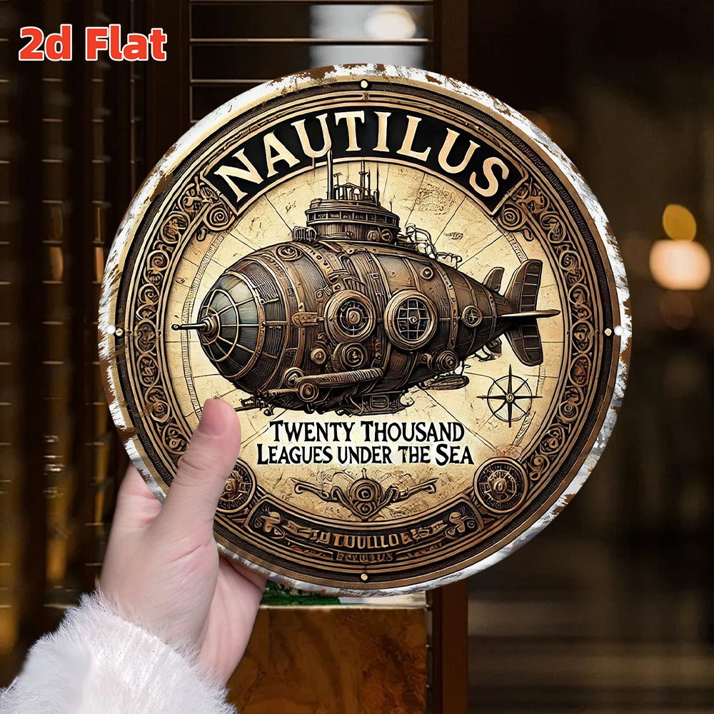 لوحة جدارية معدنية بتصميم غواص - مراجعة Vintage Collectible Tins وسعره