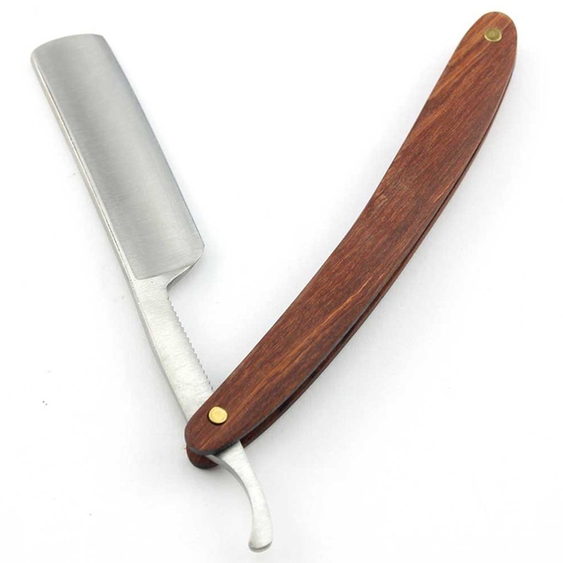 مقبض خشبي عتيق بحافة مستقيمة م - مراجعة Vintage Collectible Knife وسعره