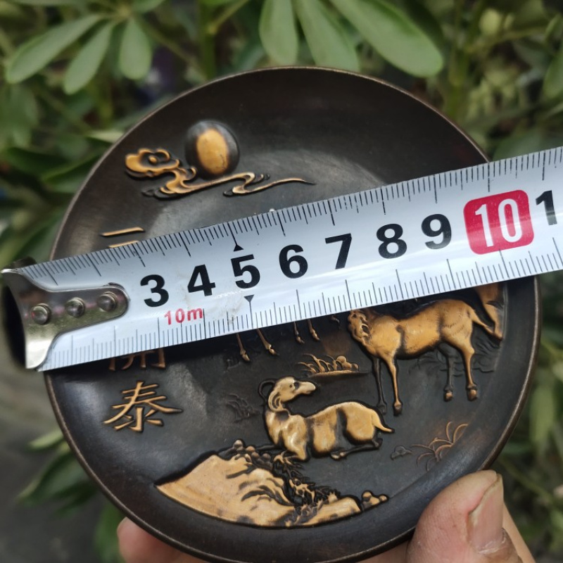 مجموعة أواني النحاس تقليد العت - مراجعة Vintage Collectible Dishes وسعره
