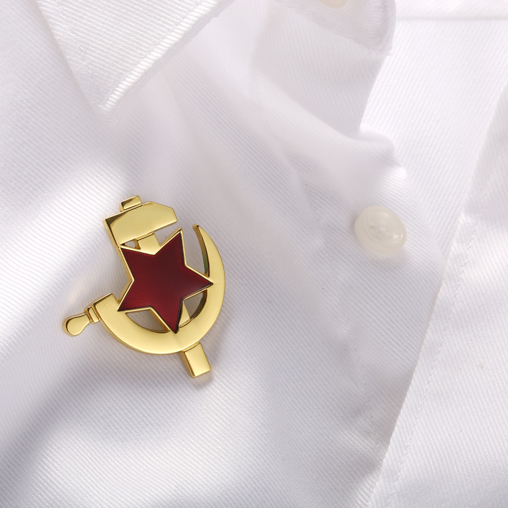 قطعة واحدة من شارة سوفيتية عتي - مراجعة Collectible Vintage Brooches وسعره
